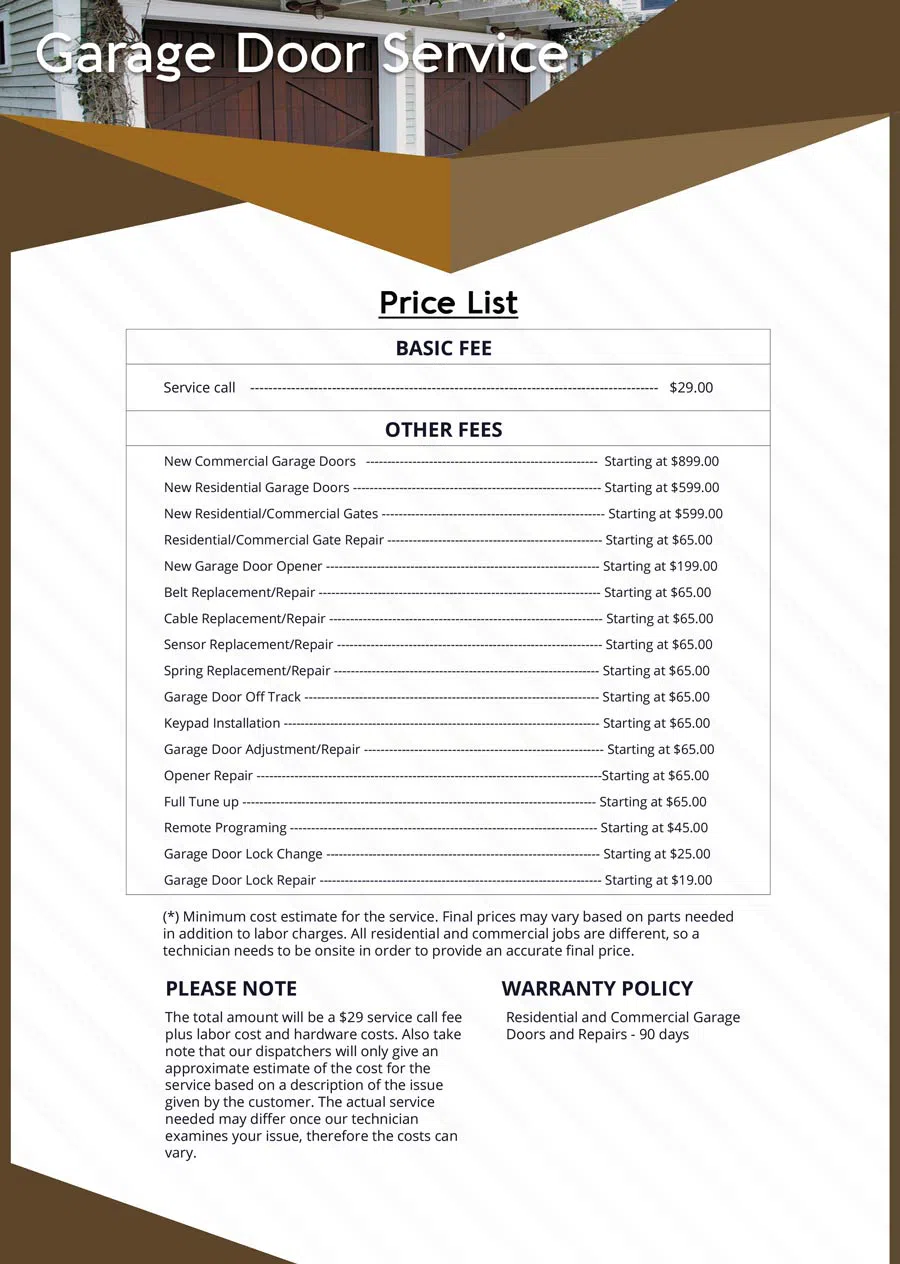 Express Garage Doors Miami Beach, FL 786-329-5684